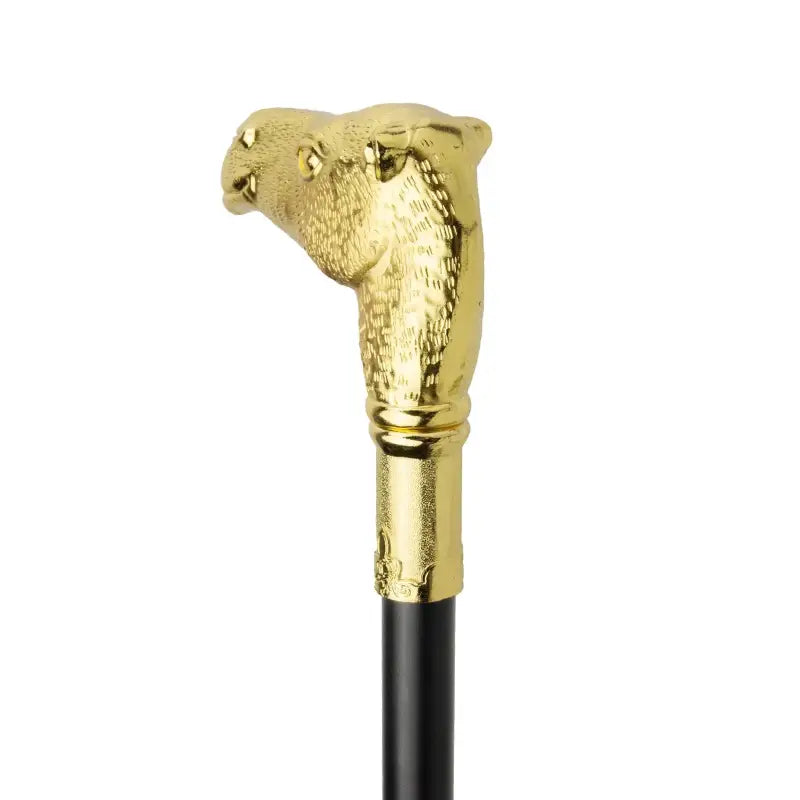 Canne épée Luxe Chameau - 93cm - canne de marche - vue de trois quarts