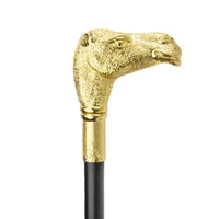 Canne épée Luxe Chameau - 93cm - canne de marche - vue de profil