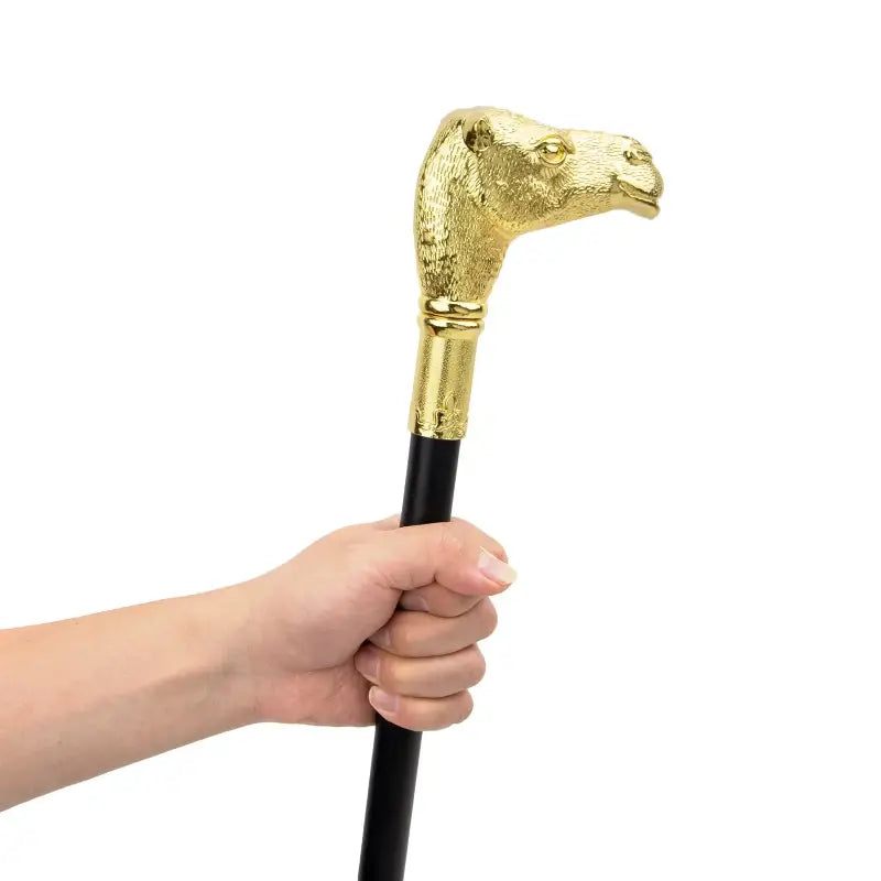 Canne épée Luxe Chameau - 93cm - canne de marche - détail du fût