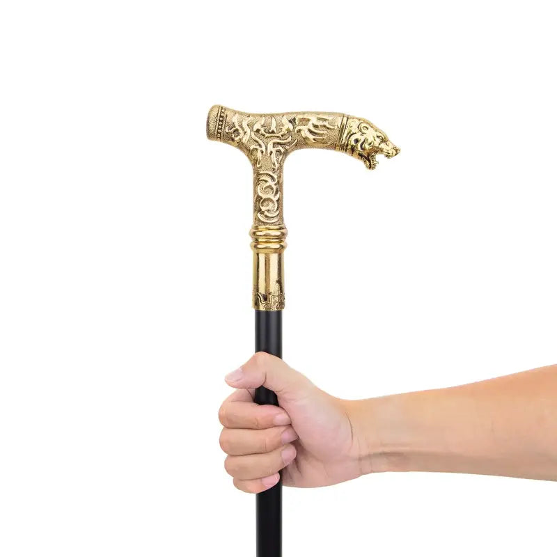 Canne épée Luxe Ours - 90cm - canne de marche - détail du fût