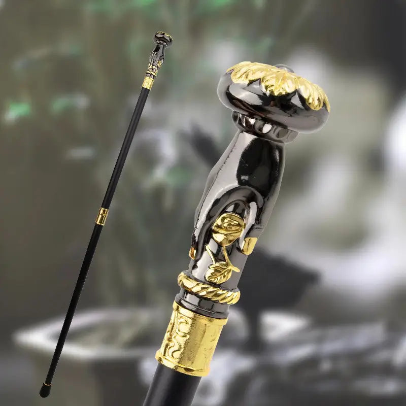 Canne épée original luxe - 93cm - canne de marche - gros plan de la poignée