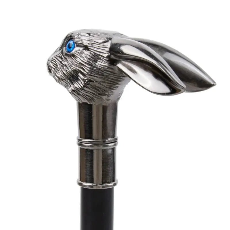 Canne épée Rabbit - 93cm - canne de marche - gros plan de la poignée