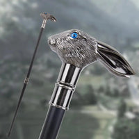 Canne épée Rabbit - 93cm - canne de marche - détail de la poignée