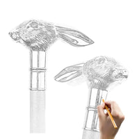 Canne épée Rabbit - 93cm - canne de marche - vue de dos