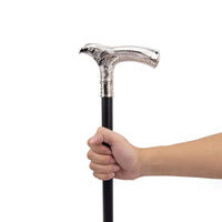 Canne épée Tête d’Aigle - 93cm - canne de marche - vue de face