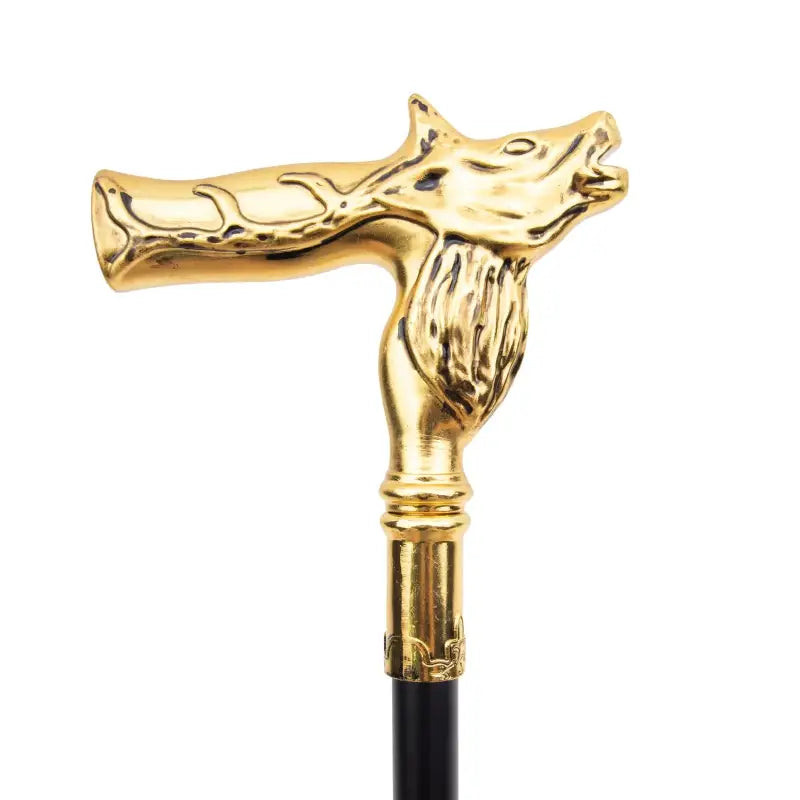 Canne épée Tête de cerf - 92cm - canne de marche - vue de profil
