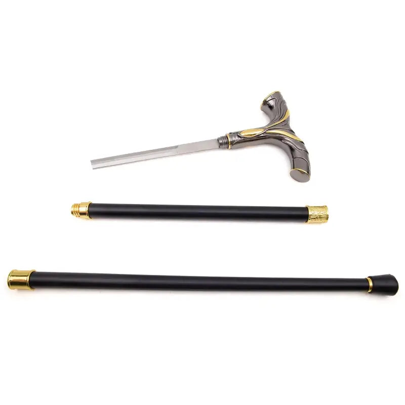 Canne Luxe épée - 93cm - canne de marche - vue de face