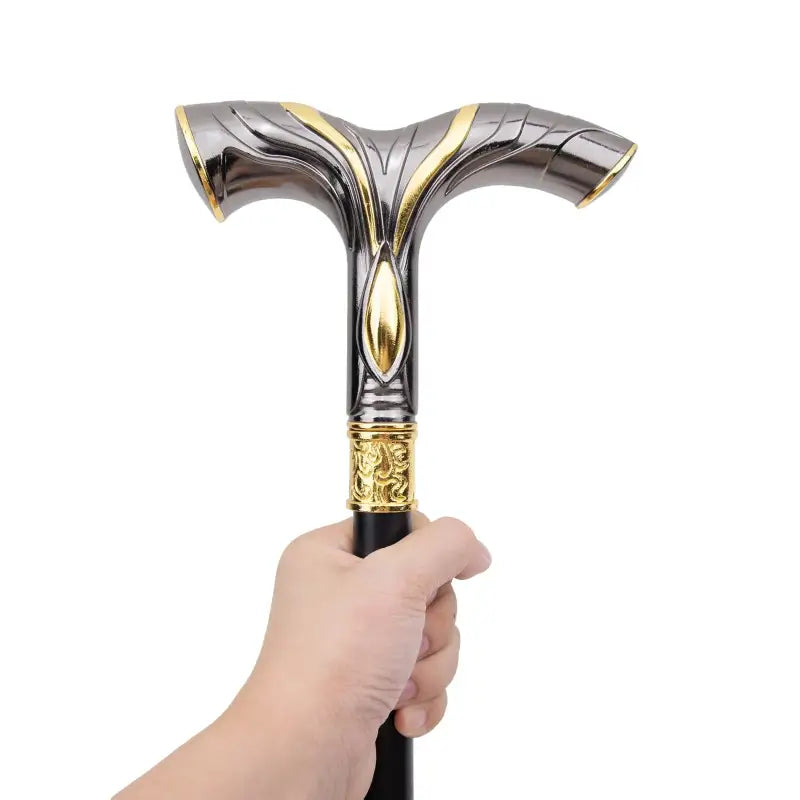 Canne Luxe épée - 93cm - canne de marche - détail de la poignée