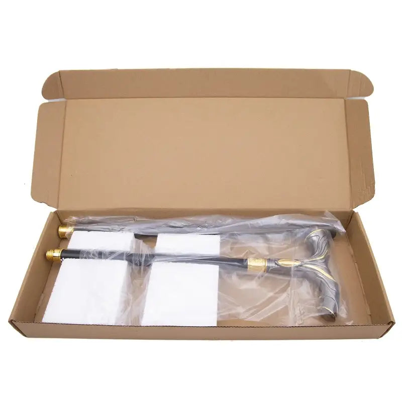 Canne Luxe épée - 93cm - canne de marche - détail des finitions