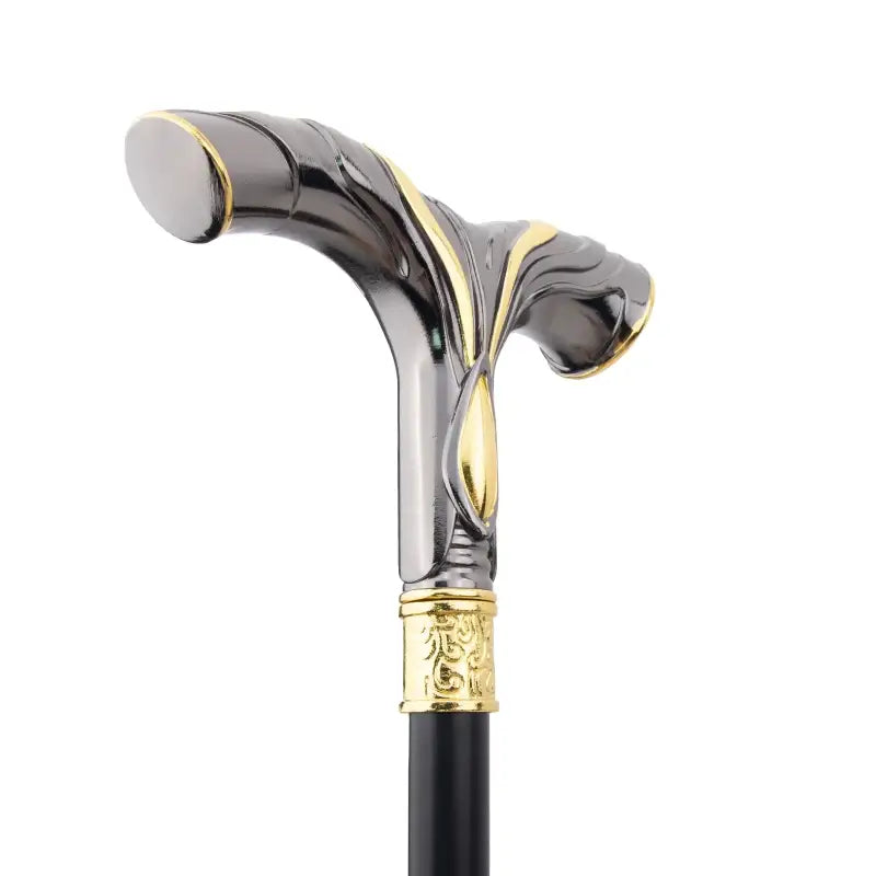 Canne Luxe épée - 93cm - canne de marche - gros plan de la poignée