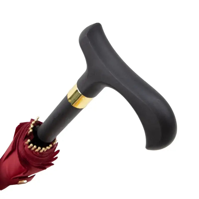 Canne Parapluie Femme - Rouge - canne de marche - vue de face