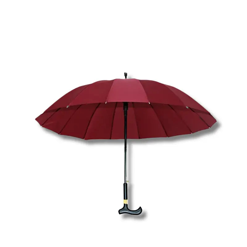 Canne Parapluie Rouge - Rouge - canne de marche