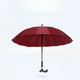 Canne Parapluie Rouge - Rouge - canne de marche - gros plan de la poignée