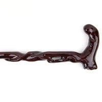 Canne sculpté en bois - Sculpté - canne de marche - vue d'ensemble