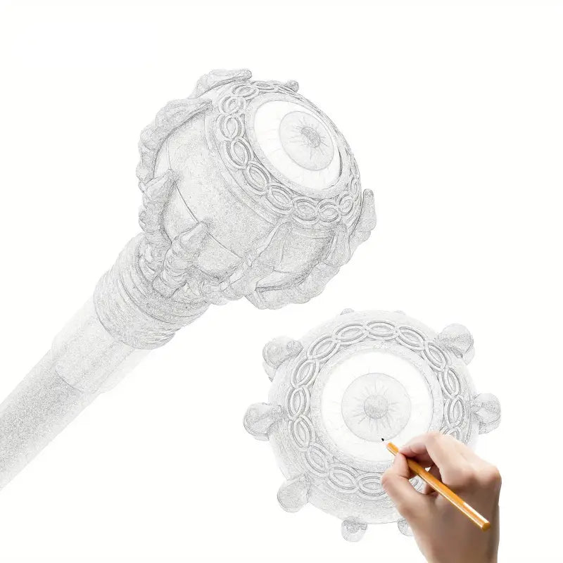 Canne steampunk - 94cm - canne de marche - détail de la poignée