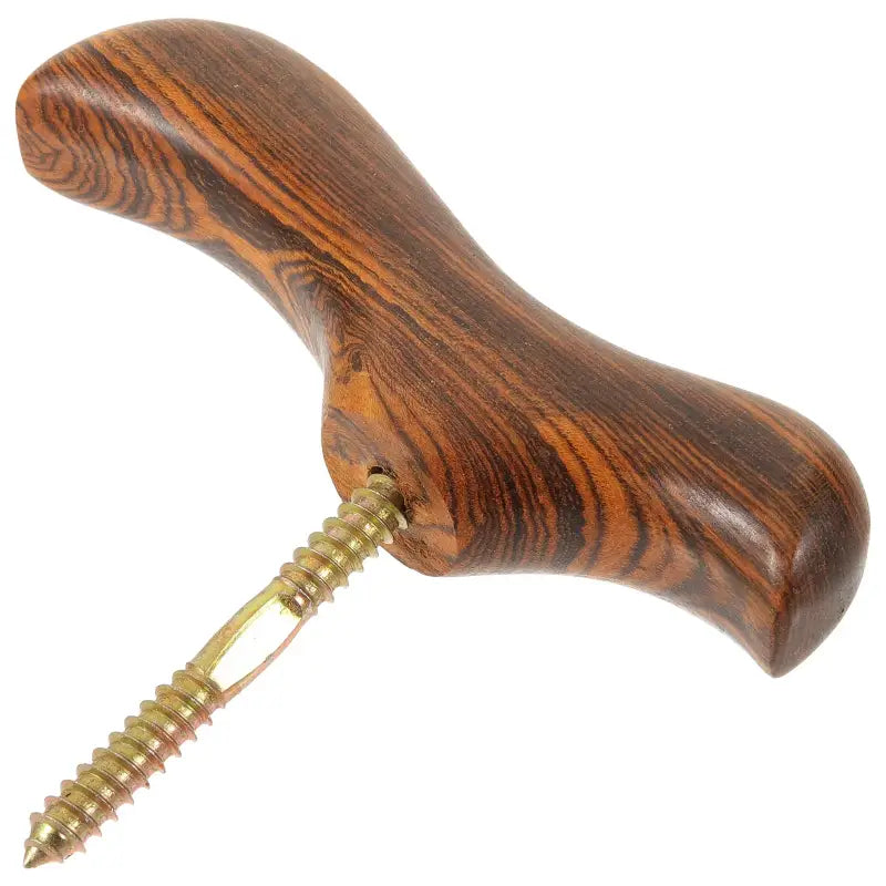 Poignée canne de marche - Marron - Accessoire de canne - vue de face