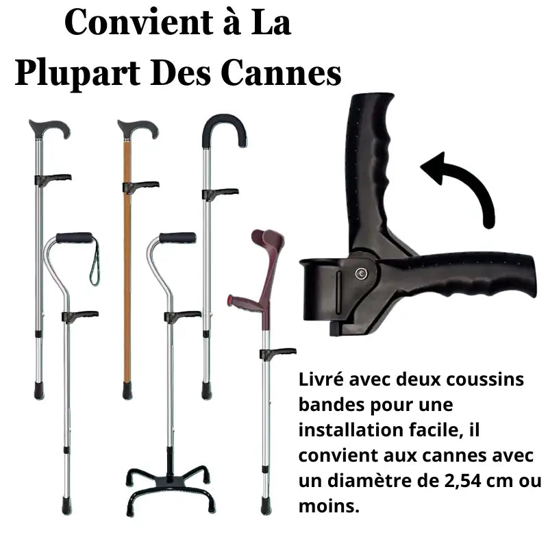 Poignée de canne - Universel - Accessoire de canne