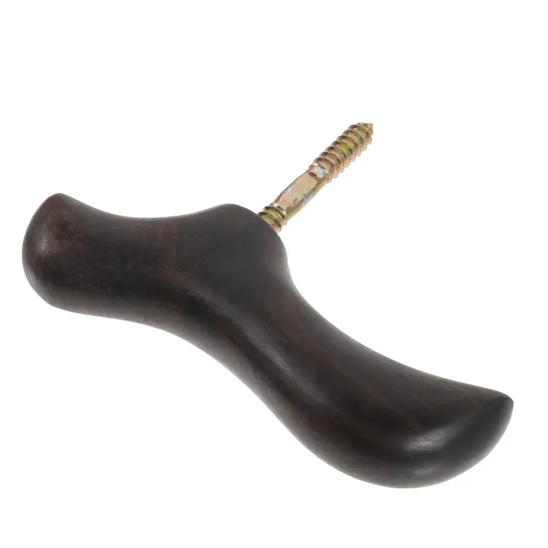 Poignée pour canne de marche - Marron - Accessoire de canne - vue de profil